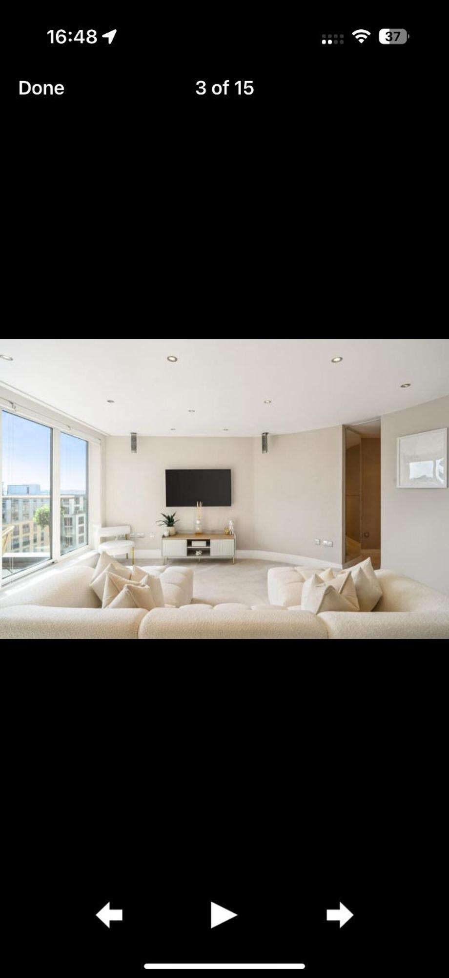 Chelsea Harbour Two En-suite Bed
